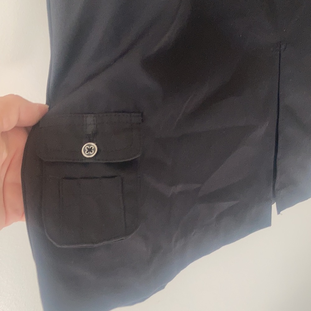 Izod XFG Black Stretch Ladies Sz 10 Golf Skirt - Picture 2 of 8